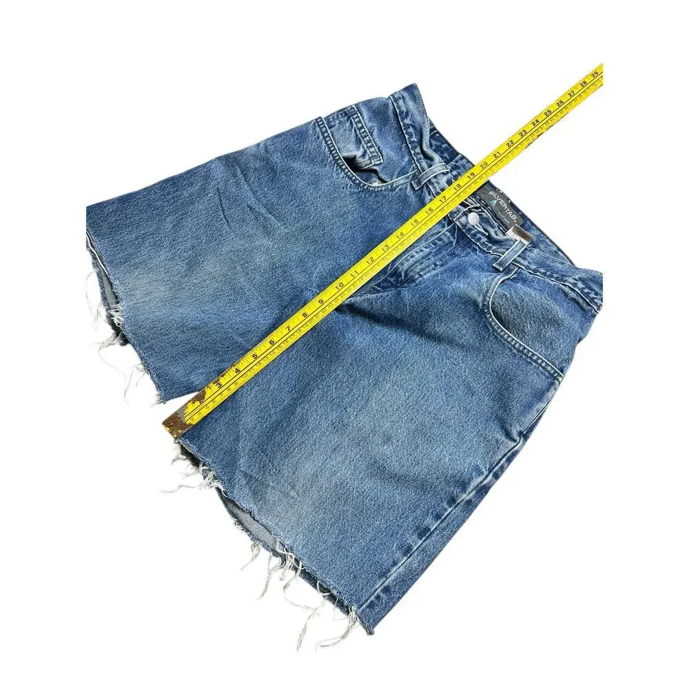 Vintage Levi's Silvertab Baggy Fit Denim cut off Shorts Men's 32  / Y2K  / Retro